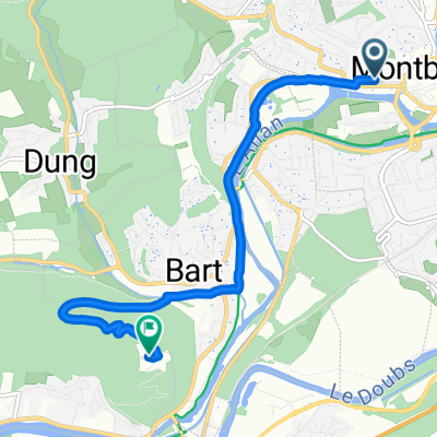 Rue des Potiers, Montbéliard à Bavans
