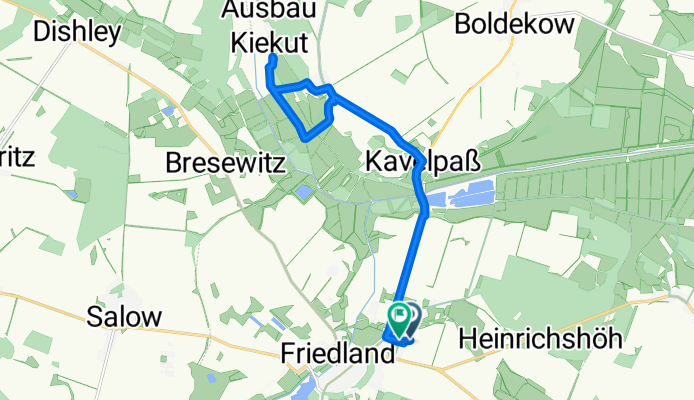 Pasewalker Straße nach Pasewalker Straße