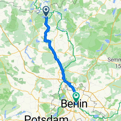 Hanns-Krause-Weg, Stechlin nach Torstraße, Berlin