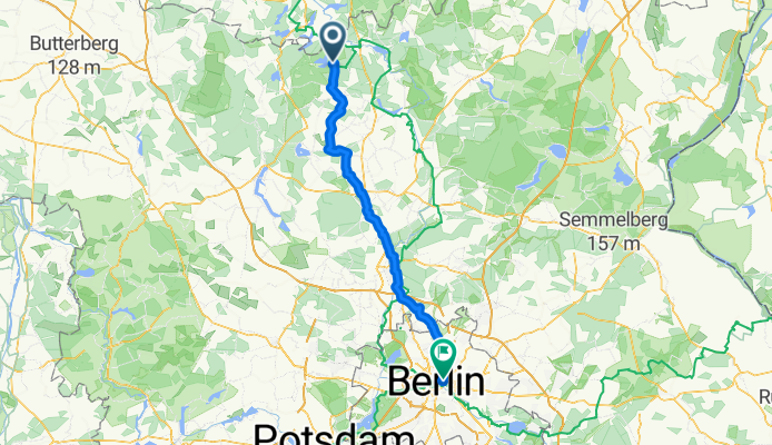 Hanns-Krause-Weg, Stechlin nach Torstraße, Berlin