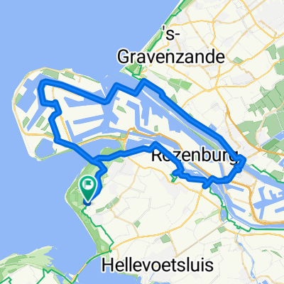 Von Camping Waterbos nach Centrum Haven Brielle