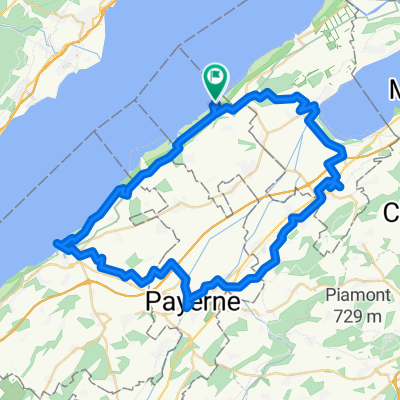 Tagestour Portalban - Avanche - Payerne - Avanche