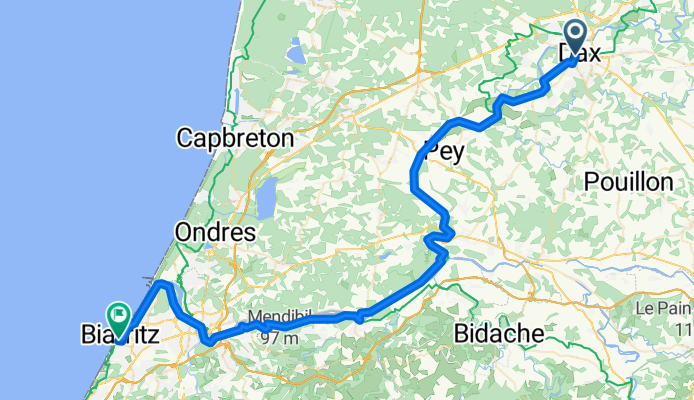 Von Dax bis Biarritz