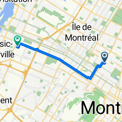 Itinéraire à partir de Rue Gilford