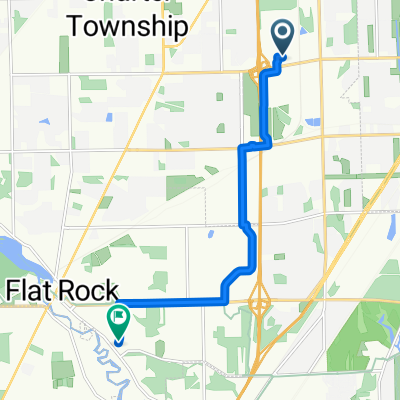 West Rd, Woodhaven to Red Cedar Dr, Flat Rock