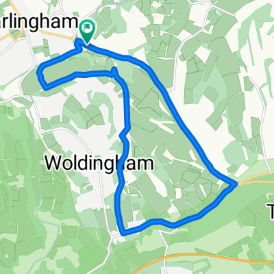 B269 to Limpsfield Road