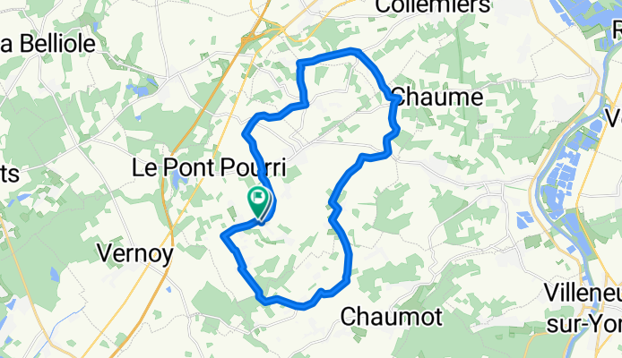 Rue du Colin Gué, Égriselles-le-Bocage à Rue du Colin Gué, Égriselles-le-Bocage