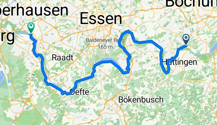 Hattingen - Mülheim (Ruhr)
