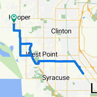 S 6300 W St, Hooper to S 6300 W St, Hooper