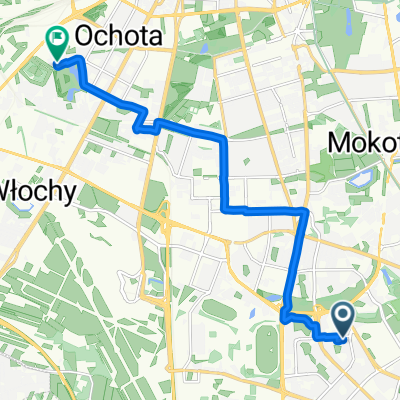 Zamiany, Warszawa do Kukiełki, Warszawa