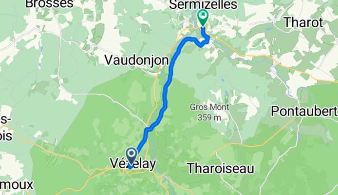 From Vézelay to Givry