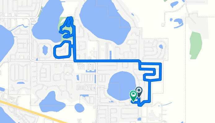 Summit Cir, Winter Haven to Summit Cir, Winter Haven