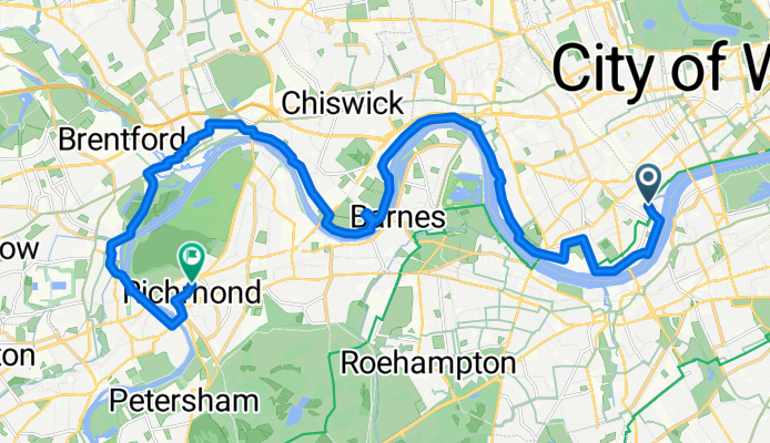 Chelsea Wharf to Richmond