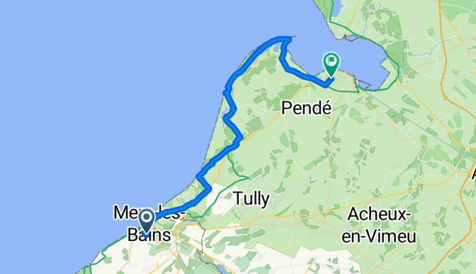 From Le Tréport to Saint-Valery-Sur-Somme