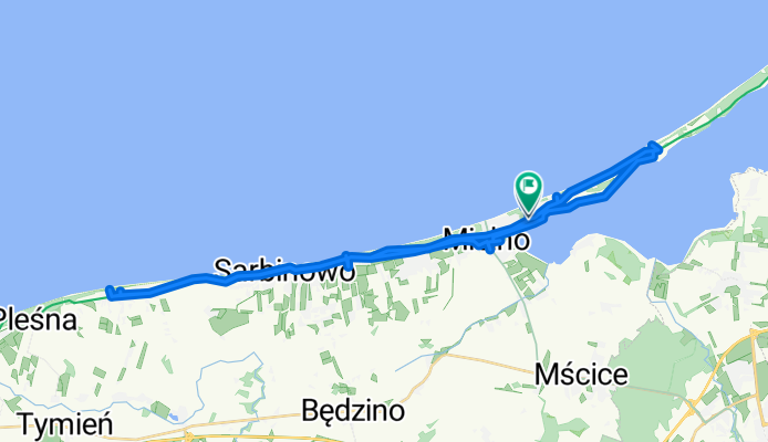 Bolesława Chrobrego, Mielno nach Bolesława Chrobrego, Mielno