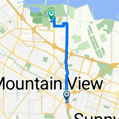 E El Camino Real, Mountain View to Charleston Rd, Mountain View