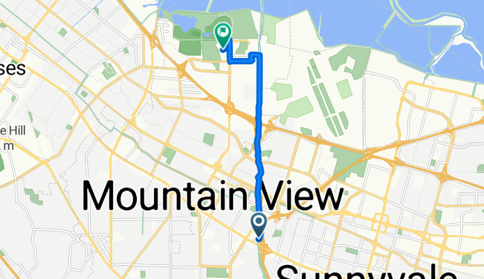 E El Camino Real, Mountain View to Charleston Rd, Mountain View