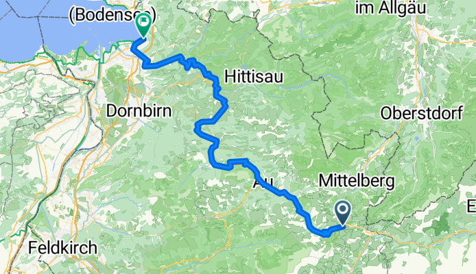 L200, Warth do Reichsstraße, Bregencja