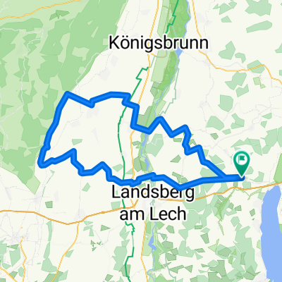 Greifenberger Straße nach Sudetenstraße