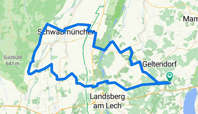 Greifenberger Straße nach Sudetenstraße