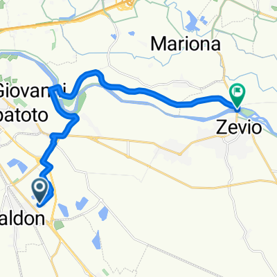 Da Campagnola Di Zevio a Via Ponte Perez