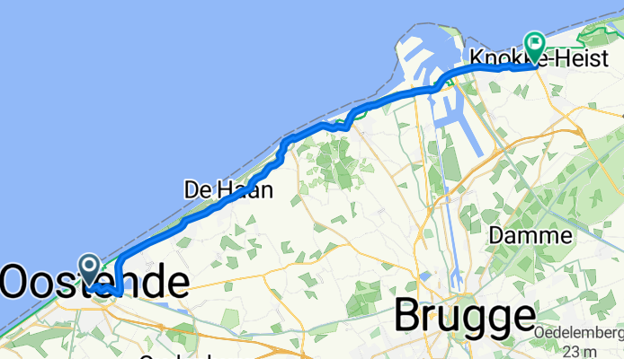 Ostend to Knokke
