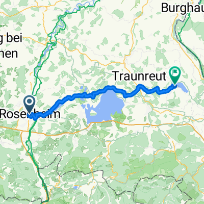 Von Rosenheim bis Waging am See