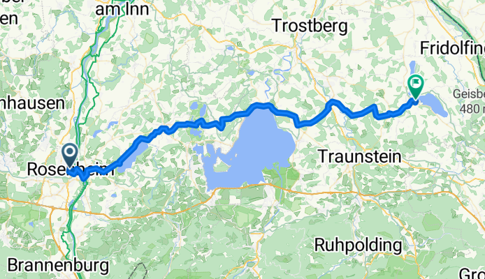 Von Rosenheim bis Waging am See