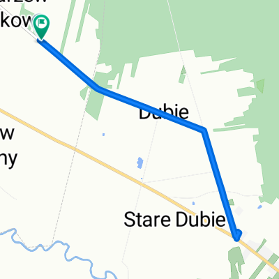 Restarzew Środkowy do Restarzew Środkowy