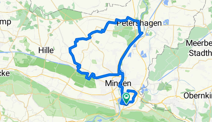 Porta- Nordhemmern - Petershgen - Minden