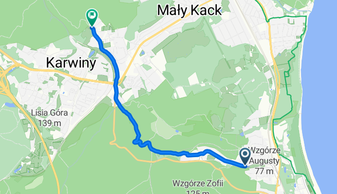 Junaków, Sopot nach Strzelców, Gdingen