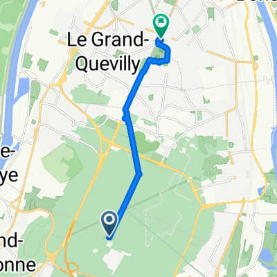 retour vélo en forêt avec Jules et moi