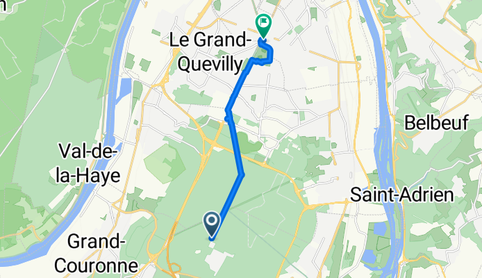 retour vĂ©lo en forĂȘt avec Jules et moi