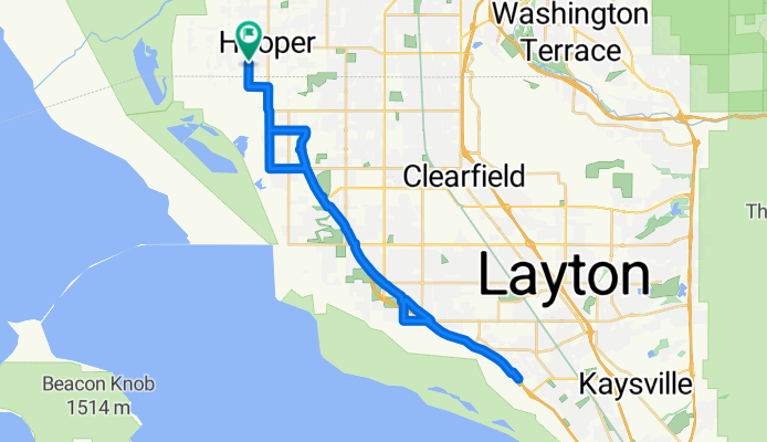 S 6300 W St, Hooper to S 6300 W St, Hooper