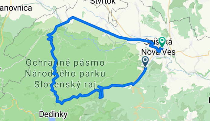 Muráňska, Spišská Nová Ves až Radničné nám, Spišská Nová Ves