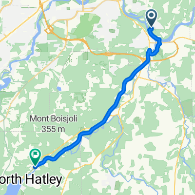 Saint Francis St, Sherbrooke to Ch Vaughan, Hatley