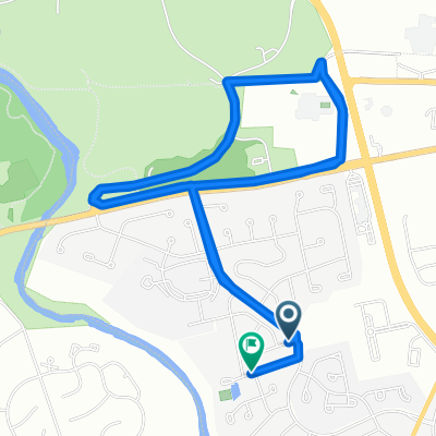 Chestnut Dr, Newtown to Chestnut Dr, Newtown