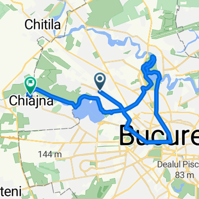 Route in Bucharest