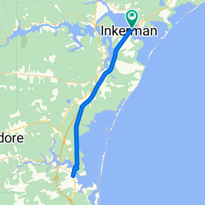 Chemin de L'Eglise, Inkerman à Chemin de L'Eglise, Inkerman