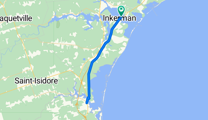 Chemin de L'Eglise, Inkerman à Chemin de L'Eglise, Inkerman