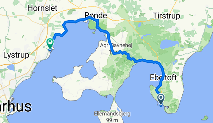 Ebeltoft to Kalø Vig