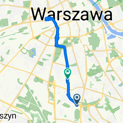 Granitowa, Warszawa do Wołoska, Warszawa