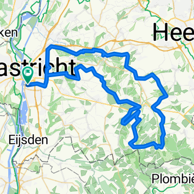 Route in Maastricht