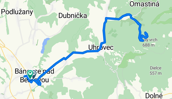 Bánovce nad Bebravou do Janka Jesenského 561/3