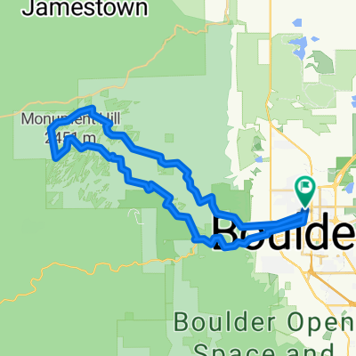 mapleton to gold hill