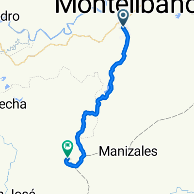Ruta vereda el brillante
