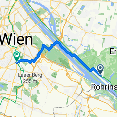 Von Bratislava bis Wien