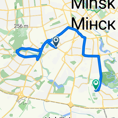 проспект Жукова, Минск до улица Павла Шпилевского, Минск