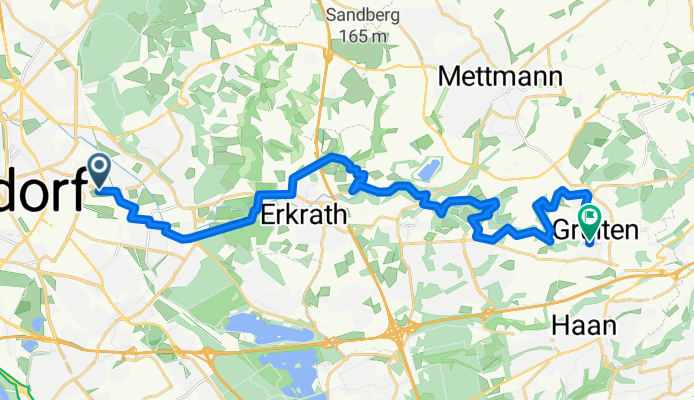 Sterntalerweg 5 nach Haan- Gruiten Neandertal