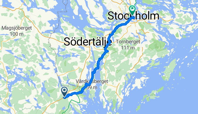 Vagnhärad - Stockholm